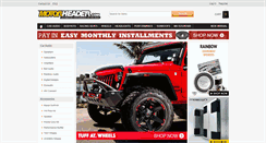 Desktop Screenshot of motorheader.com